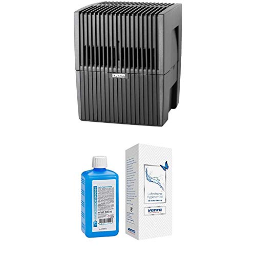 Venta LW15 Original Luftbefeuchter, für Räume bis 25 qm, anthrazit/metallic + Hygienemittel 500 ml Venta LW15 Original Luftbefeuchter, für Räume bis 25 qm, anthrazit/metallic + Hygienemittel 500 ml von VENTA