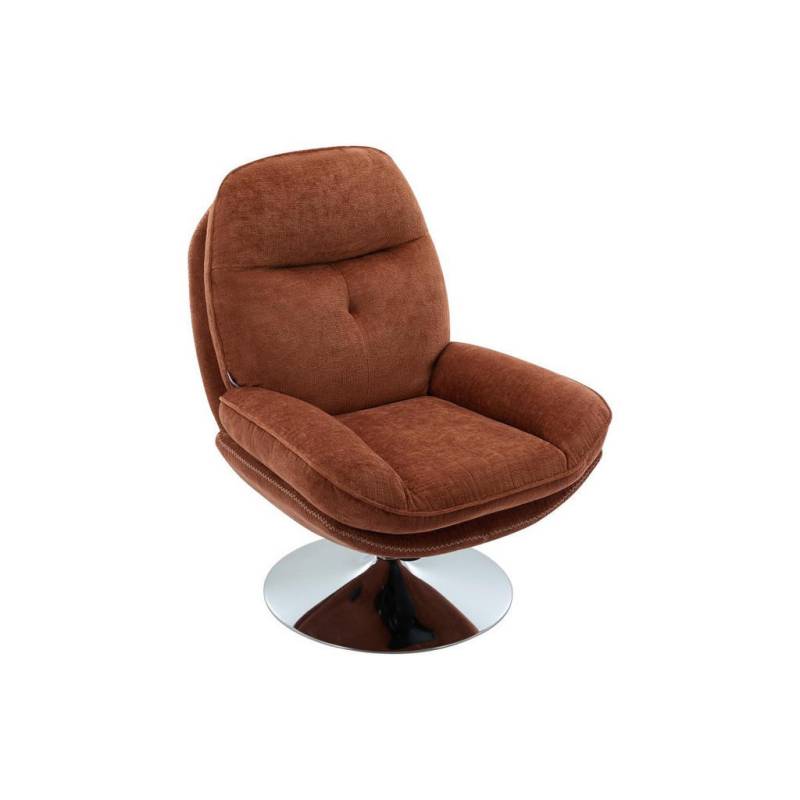 Vente-Unique DREHSESSEL Braun