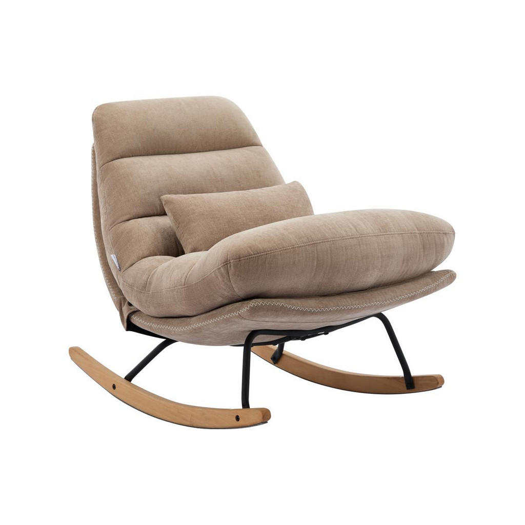 Vente-Unique SCHAUKELSESSEL Braun