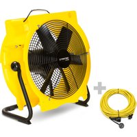 Ventilator TTV 4500 + Profi-Verlängerungskabel 20 m / 230 V / 2,5 mm² von Trotec