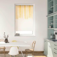 Verdunkelungsrollo Flowing Honey gelb B/L: ca. 60x150 cm von LICHTBLICK