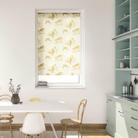 Verdunkelungsrollo Moon Birds beige B/L: ca. 90x150 cm von LICHTBLICK