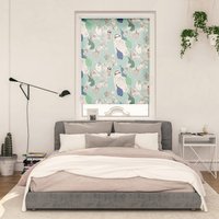 Verdunkelungsrollo Sloths on Turquoise grün B/L: ca. 80x150 cm von LICHTBLICK