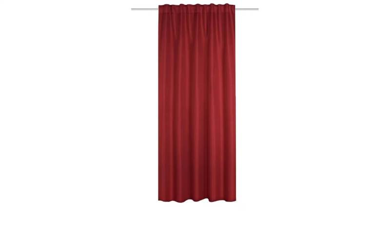 HOMEbasics Verdunklungsschal   ¦ rot ¦ Maße (cm): B: 135 H: 225 Gardinen & Vorhänge > Gardinen > Schiebegardinen - Möbel Kraft