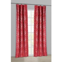 Verdunklungsvorhang Roses rot B/L: ca. 140x245 cm von Home Essential