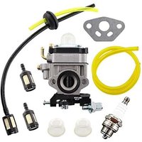 Vergaser-Set für Al-ko Alko BC410 BC4535 bc 4125 Rasenmähermotor [a+++] von Al-Ko