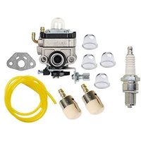 Vergaser-Set mit Primer-Birne und Kraftstofffilter, kompatibel mit Honda GX22 GX31 FG100 Mantis, Motorhacke, Rasentrimmer, Rasentrimmer Vergaser-Set mit Primer-Birne und Kraftstofffilter, kompatibel mit Honda GX22 GX31 FG100 Mantis, Motorhacke, Rasentrimmer, Rasentrimmer