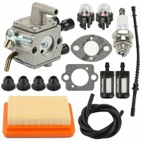 Thsinde - Vergaser Vergaser Luftfilter Kit Für Stihl Fs120 Fs200 Fs250 Fs300 Fs350 von THSINDE