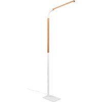 Verstellbare LED Stehlampe dimmbar Metall Weiß 1400 lm von Trio