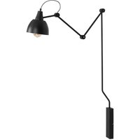 Verstellbare Wandlampe Schwarz Metall E27 Lesen Verstellbare Wandlampe Schwarz Metall E27 Lesen von ALDEX