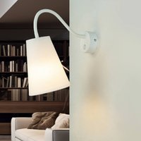 Verstellbare Wandlampe Weiß Ø13cm mit Schalter von Easylight