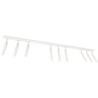 Verstellbarer Deckenspot Weiß Metall G9 116 cm länglich Verstellbarer Deckenspot Weiß Metall G9 116 cm länglich von Emibig
