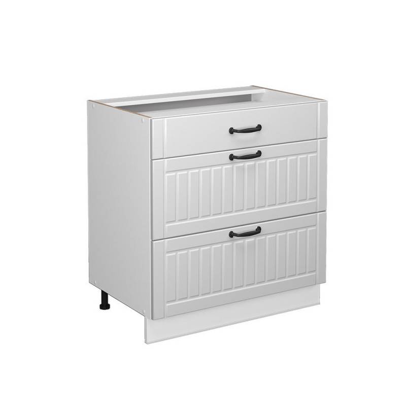 Vicco BADSCHRANK Weiß, Weiß