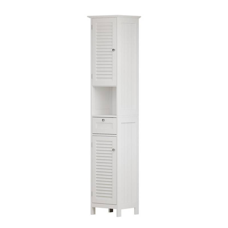 Vicco BADSCHRANK Weiß, Weiß