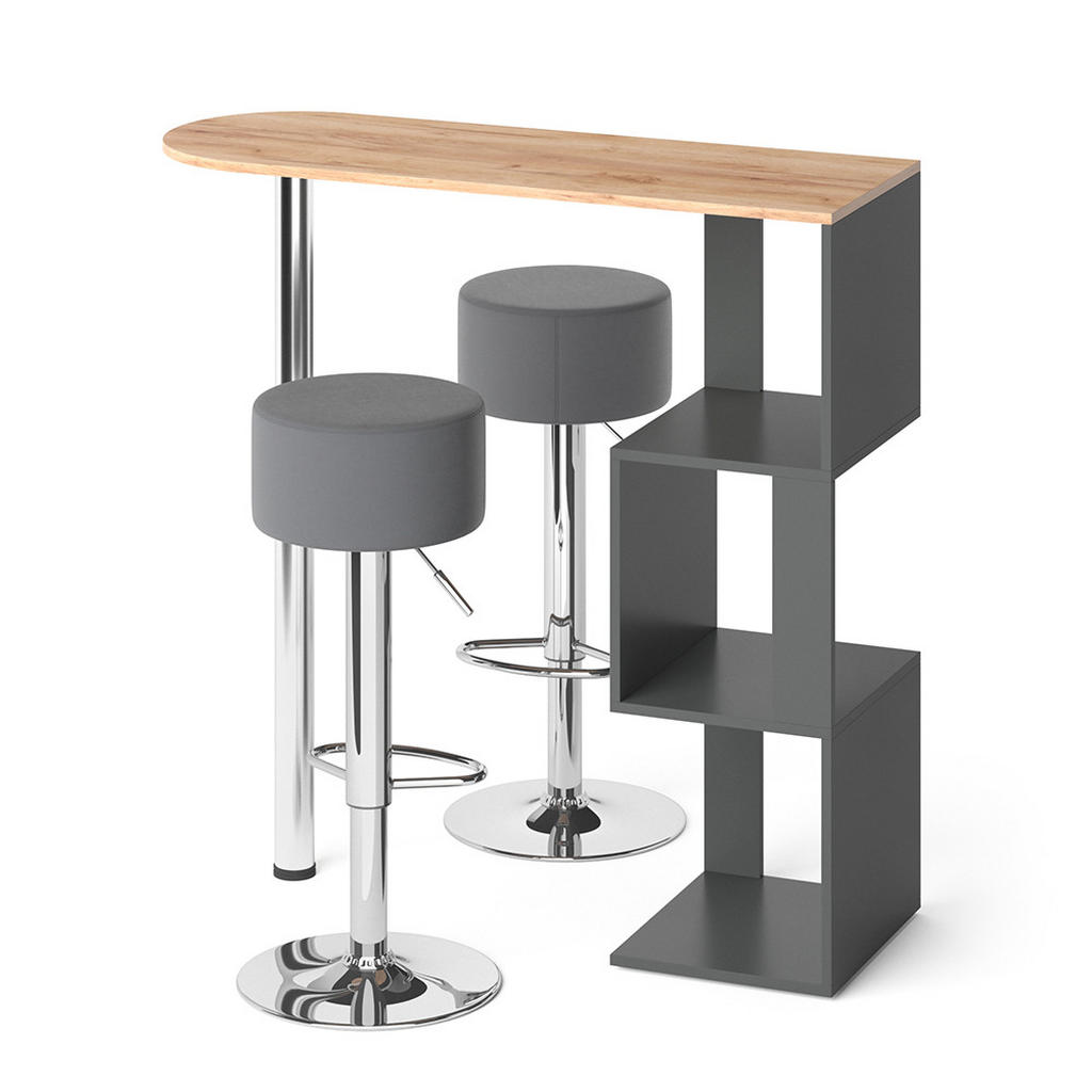 Vicco BARTISCH-SET Eiche Wotan Vicco BARTISCH-SET Eiche Wotan