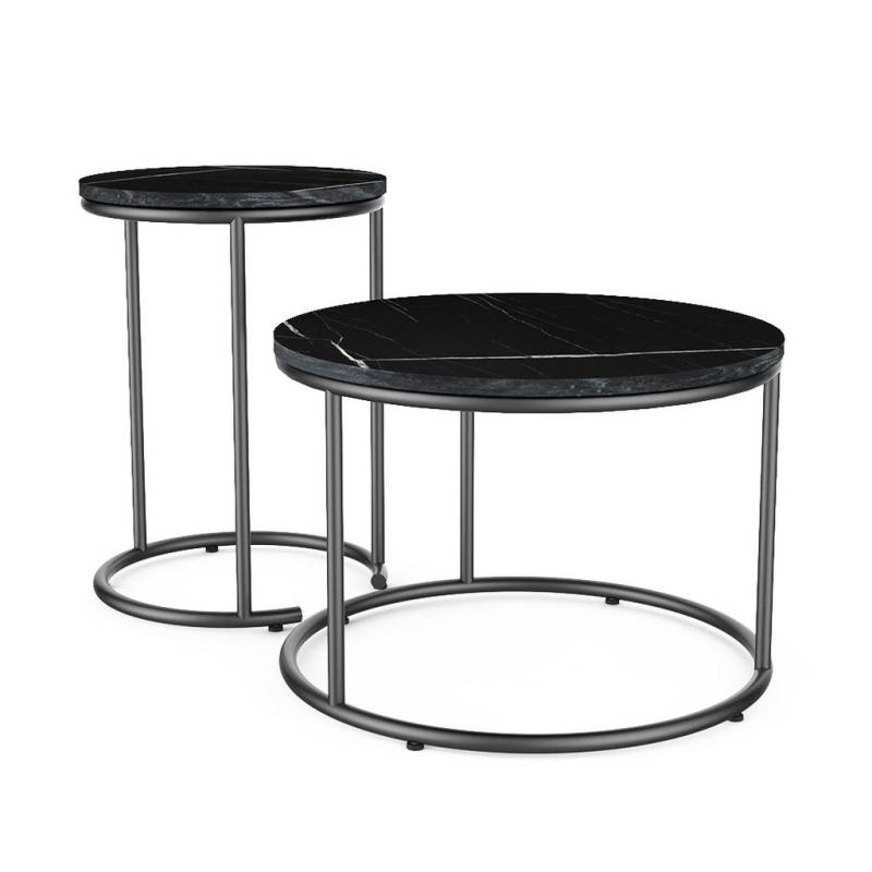 Vicco COUCHTISCH-SET Schwarz