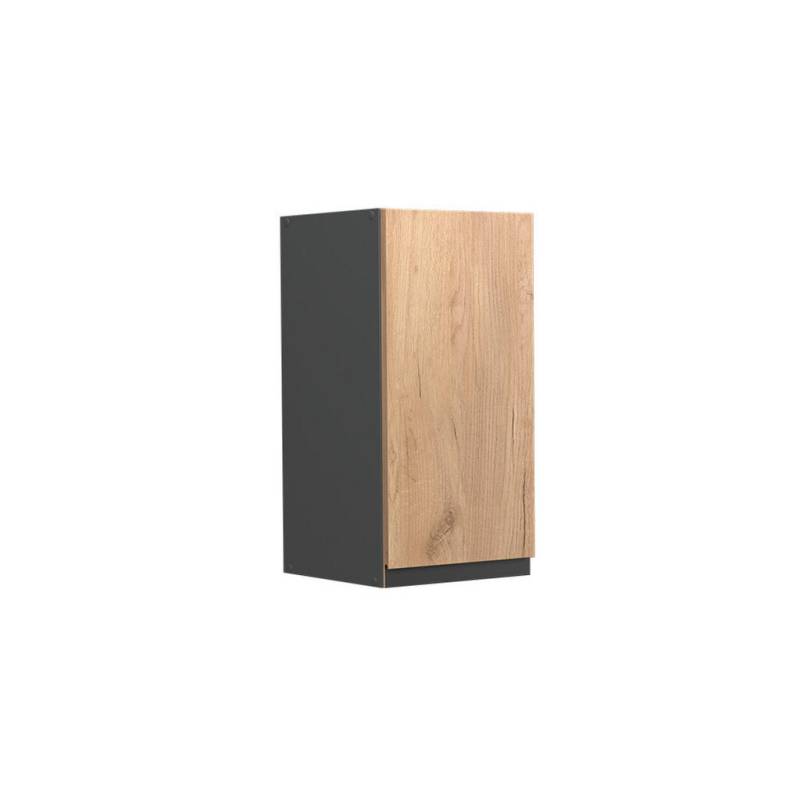 Vicco HÄNGESCHRANK Eiche Wotan, Anthrazit