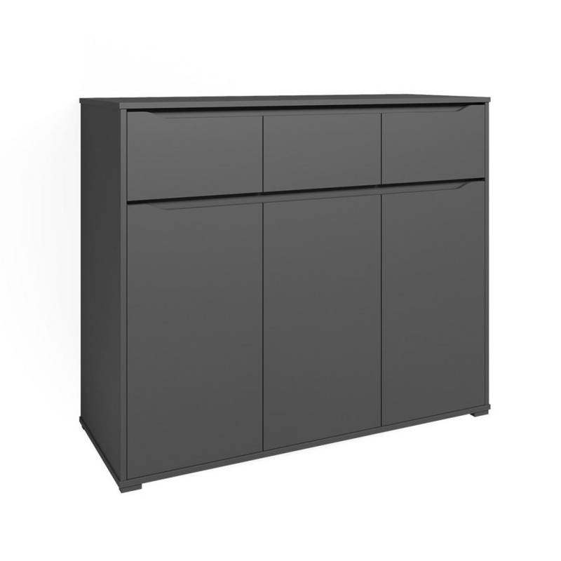 Vicco KOMMODE Anthrazit, Anthrazit