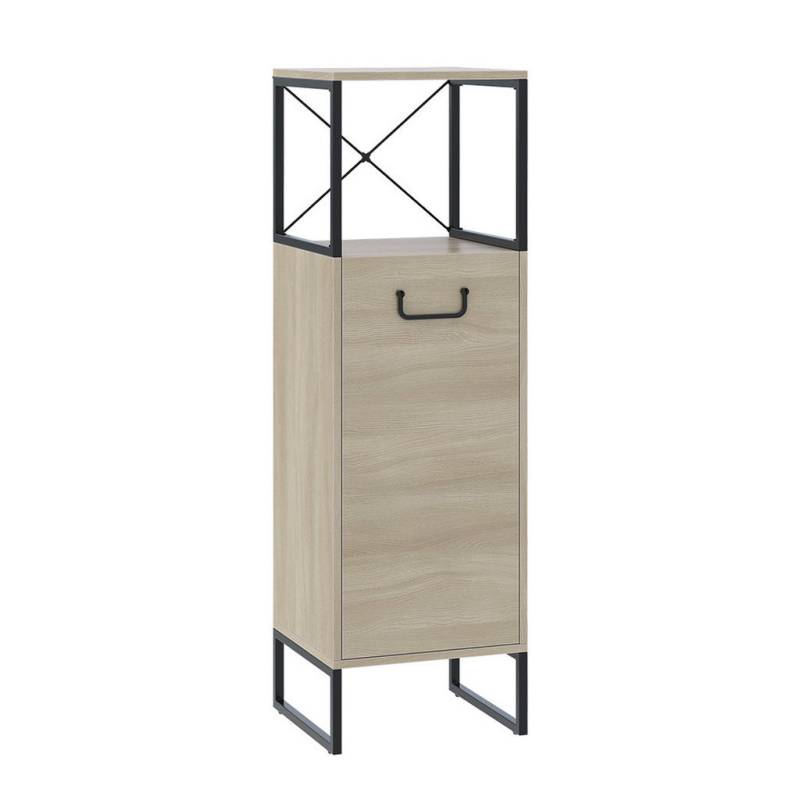 Vicco MIDISCHRANK Eiche, Schwarz Vicco MIDISCHRANK Eiche, Schwarz