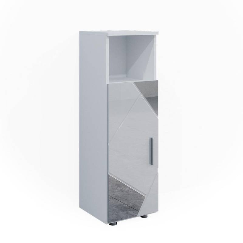 Vicco MIDISCHRANK Weiß Hochglanz