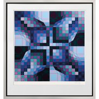 Victor Vasarely: Bild 'Firka', gerahmt