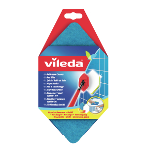 Vileda Bad-Blitz Wischbezug, Ersatzschwamm für Vileda Bad-Blitz, 1 Packung = 1 Stück