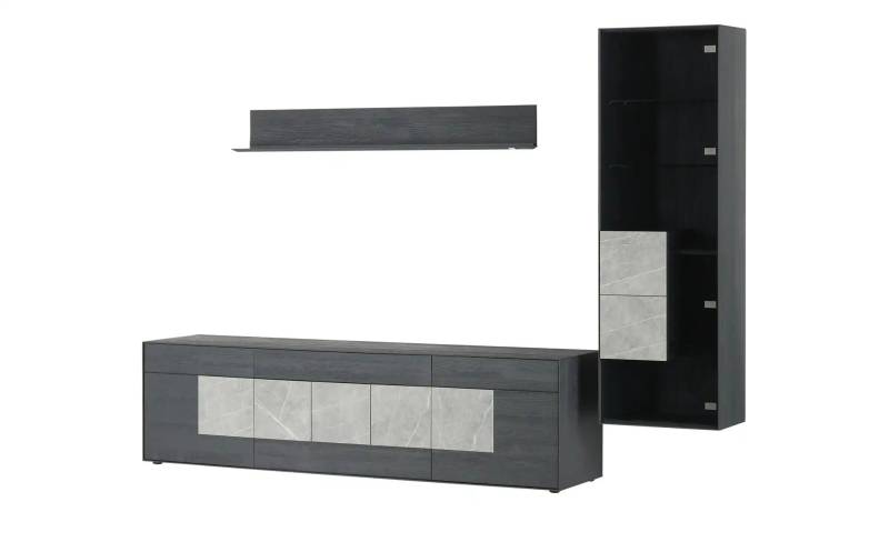 Wohnwert Wohnkombination  Alea ¦ grau ¦ Maße (cm): B: 292 H: 208 T: 52.0 Kommoden & Sideboards > Wohnwände - Höffner