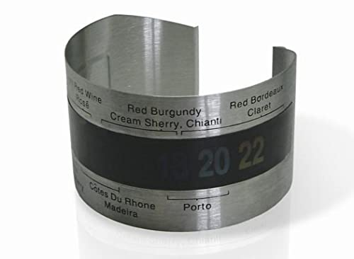 Vin Bouquet FIC 009 - Analogthermometer für Flaschen, 16.4 x 8.4 x 7 cm Vin Bouquet FIC 009 - Analogthermometer für Flaschen, 16.4 x 8.4 x 7 cm von VB VIN BOUQUET