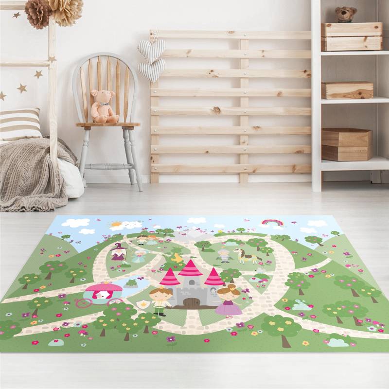 Vinylteppich Märchenland - Der Weg zum Schloss