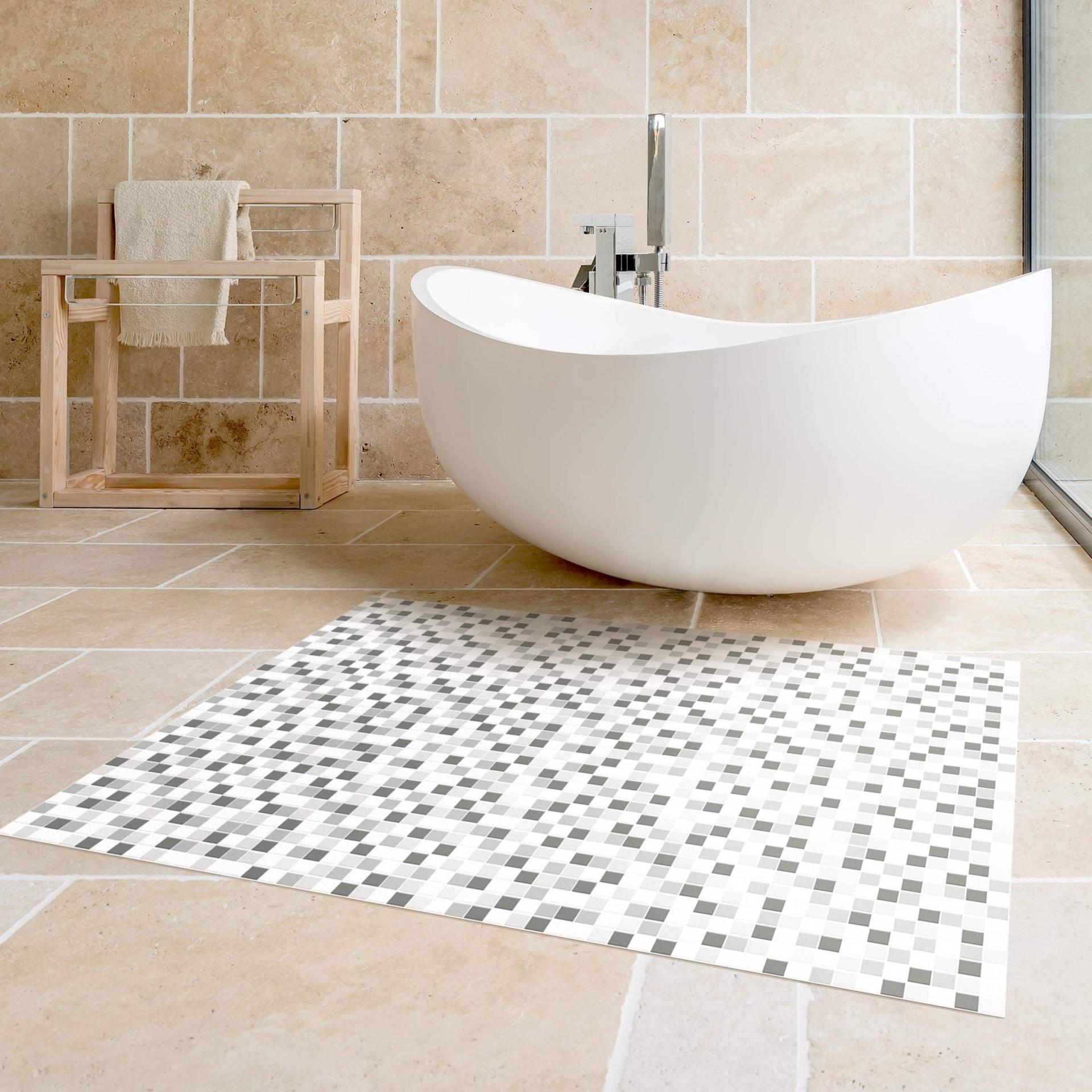 Vinylteppich Mosaikfliesen Winterset