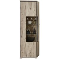 Vitrine 2-trg 60cm RUBEN von Wohn-Concept Viking Oak Nature
