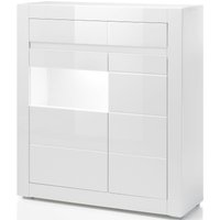 INOSIGN Vitrine "Carat", Höhe 112 cm, Leisten angeliefert, 1 x grau, 1 x weiss von Inosign