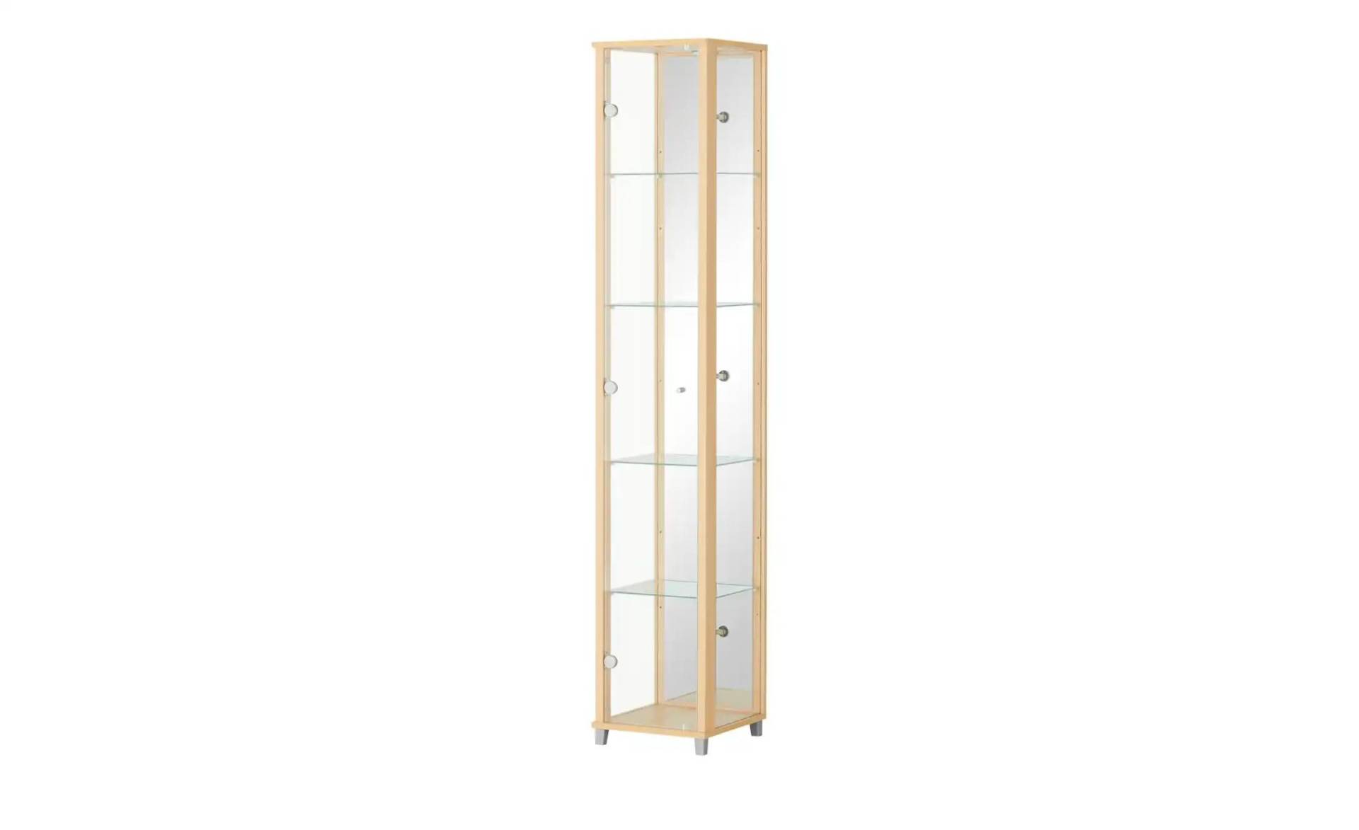 Vitrine  Cristal ¦ holzfarben ¦ Maße (cm): B: 32 H: 172 T: 33.0 Schränke > Vitrinen - Höffner