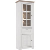 Vitrine ILOPPA inkl. Beleuchtung von Forte Schneeeiche / Nelson Eiche