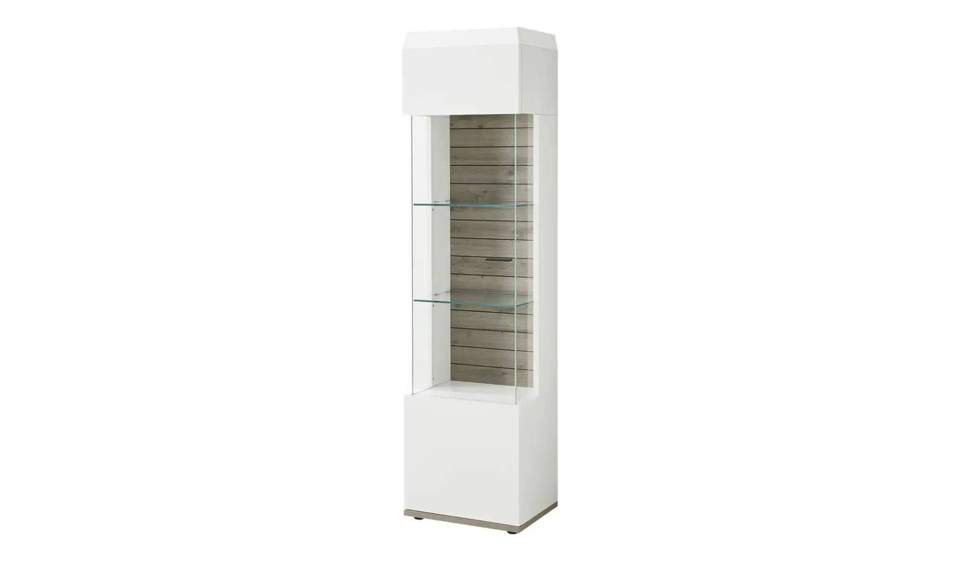 Vitrine  Light Line 2 Neo ¦ weiß ¦ Maße (cm): B: 53 H: 204 T: 41.0 Schränke > Vitrinen - Höffner