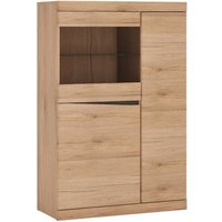 Vitrine SUMMER TYP 32 von Wojcik San Remo hell Absetzung Arusha Wenge