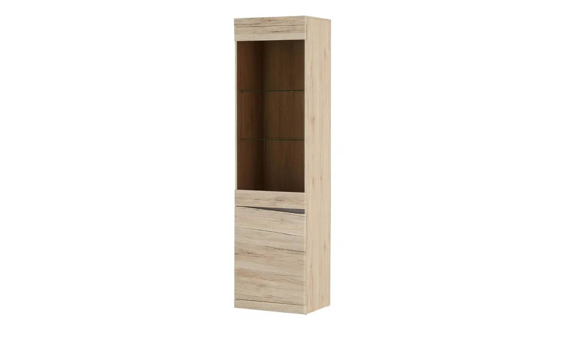 Vitrine Turino ¦ holzfarben ¦ Maße (cm): B: 54 H: 196 T: 40.0 Schränke > Vitrinen - Höffner Vitrine Turino ¦ holzfarben ¦ Maße (cm): B: 54 H: 196 T: 40.0 Schränke > Vitrinen - Höffner