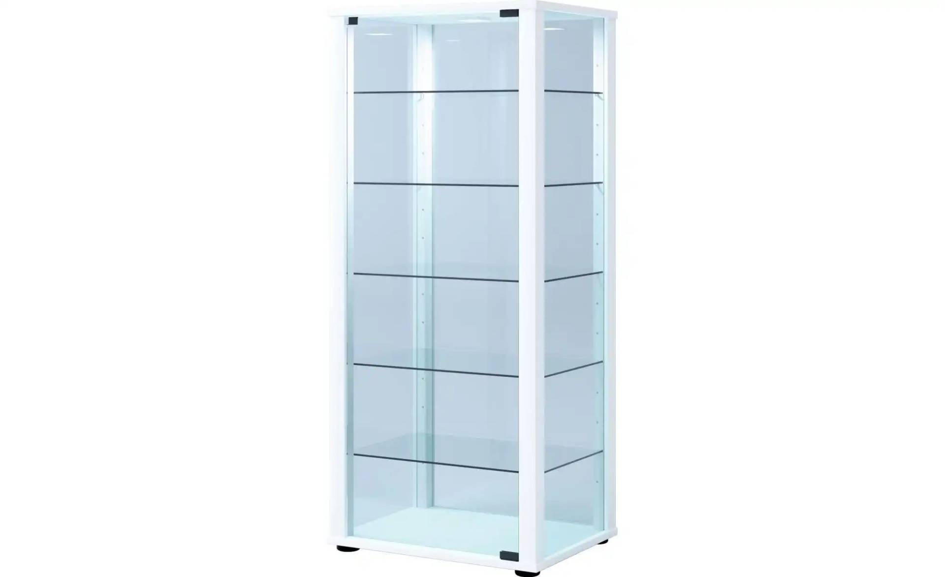 Vitrine   ¦ weiß ¦ Maße (cm): B: 50 H: 114,5 Schränke > Vitrinen & Anrichten - Möbel Kraft