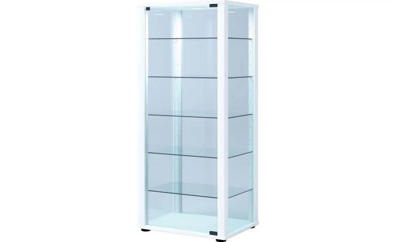 Vitrine   ¦ weiß ¦ Maße (cm): B: 50 H: 114,5 Schränke > Vitrinen & Anrichten - Möbel Kraft