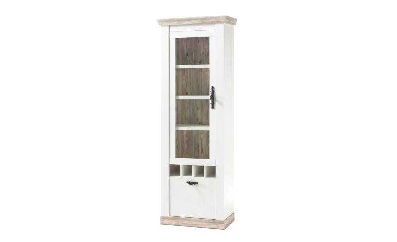 Vitrine   ¦ weiß ¦ Maße (cm): B: 70 H: 37 Schränke > Vitrinen & Anrichten - Möbel Kraft