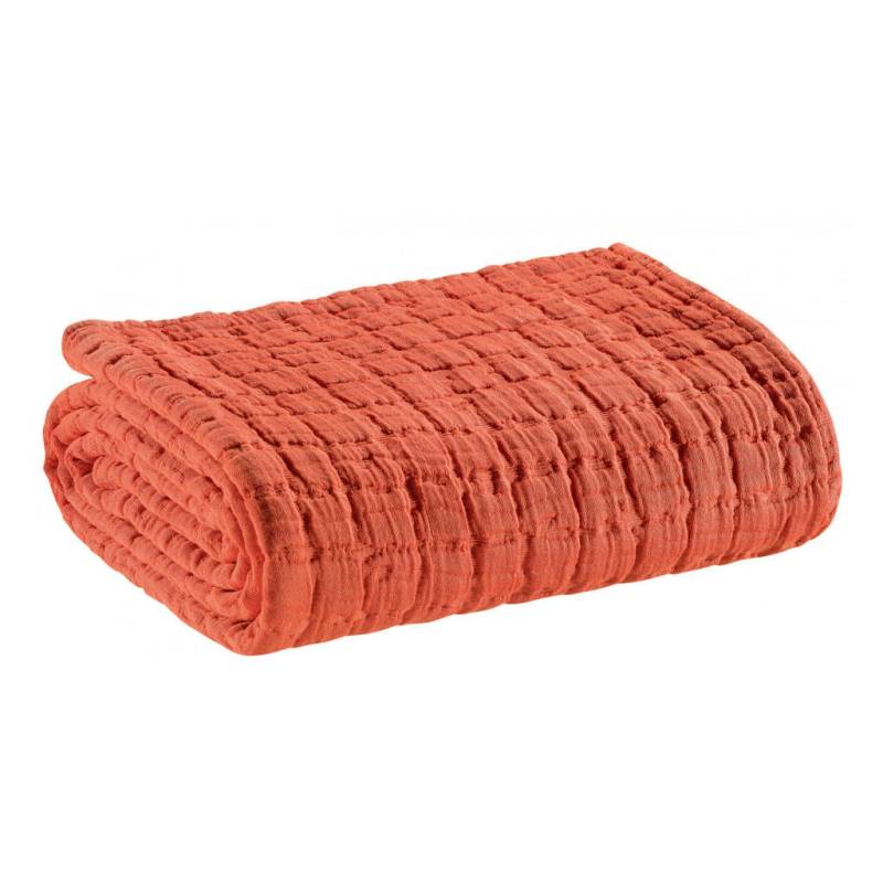 Vivaraise PLAID Dunkelorange