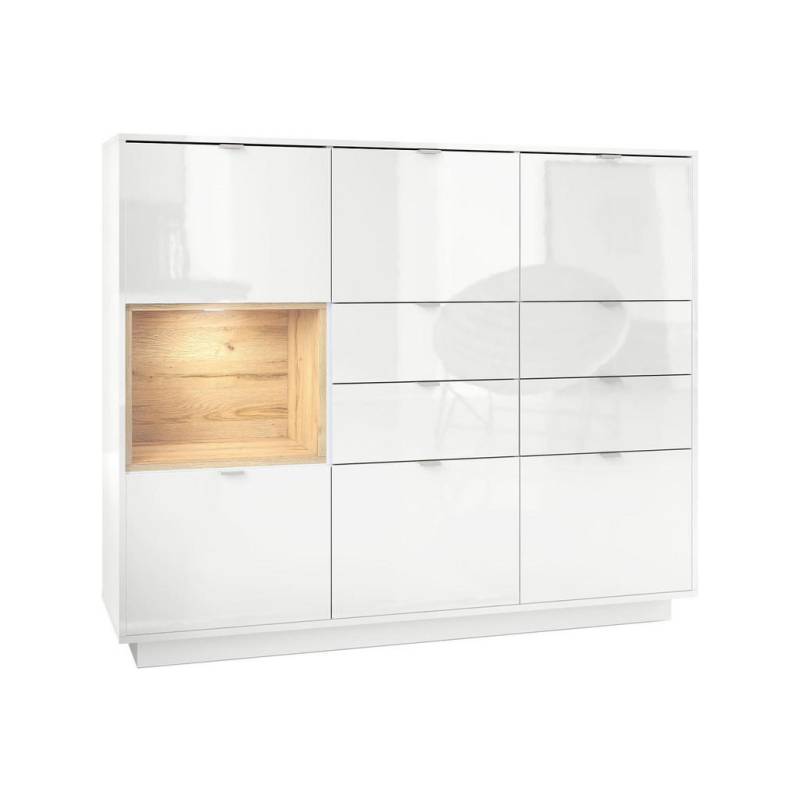 Vladon HIGHBOARD Eiche