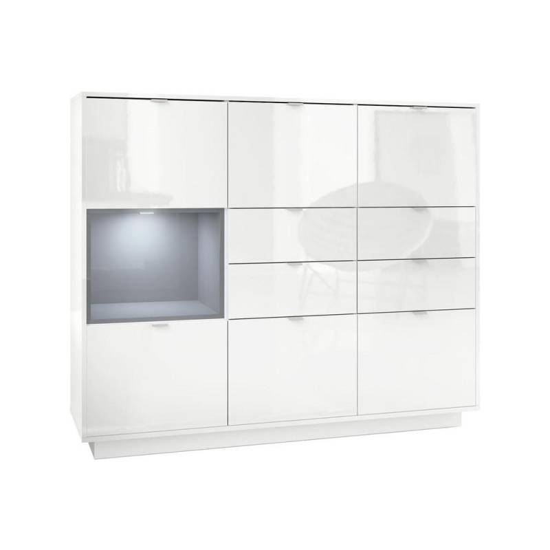 Vladon HIGHBOARD Grau