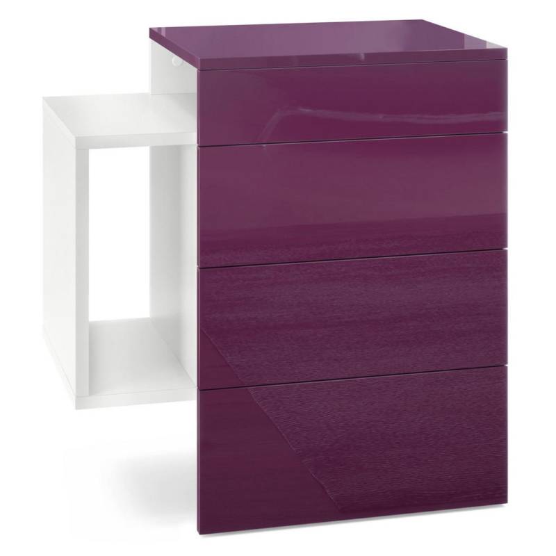 Vladon NACHTTISCH Brombeere
