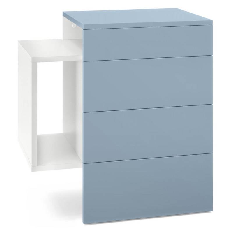 Vladon NACHTTISCH Pastellblau