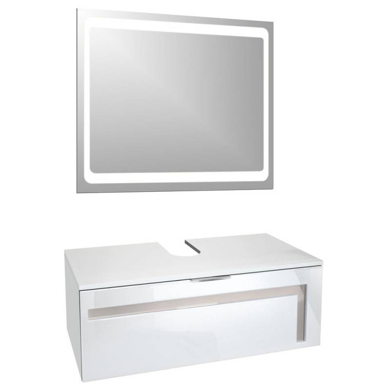 Vladon WASCHBECKENUNTERSCHRANK Sand