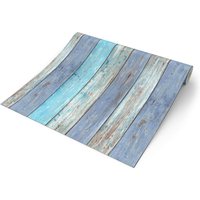 Vliestapete Holzoptik blau B/L: ca. 53x1005 cm Vliestapete Holzoptik blau B/L: ca. 53x1005 cm von XXXL