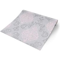 Vliestapete Ornament grau rosa B/L: ca. 53x1005 cm Vliestapete Ornament grau rosa B/L: ca. 53x1005 cm von XXXL