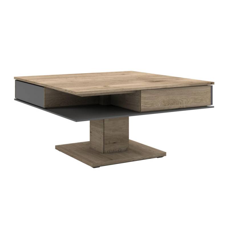 Voglauer COUCHTISCH Anthrazit, Eiche