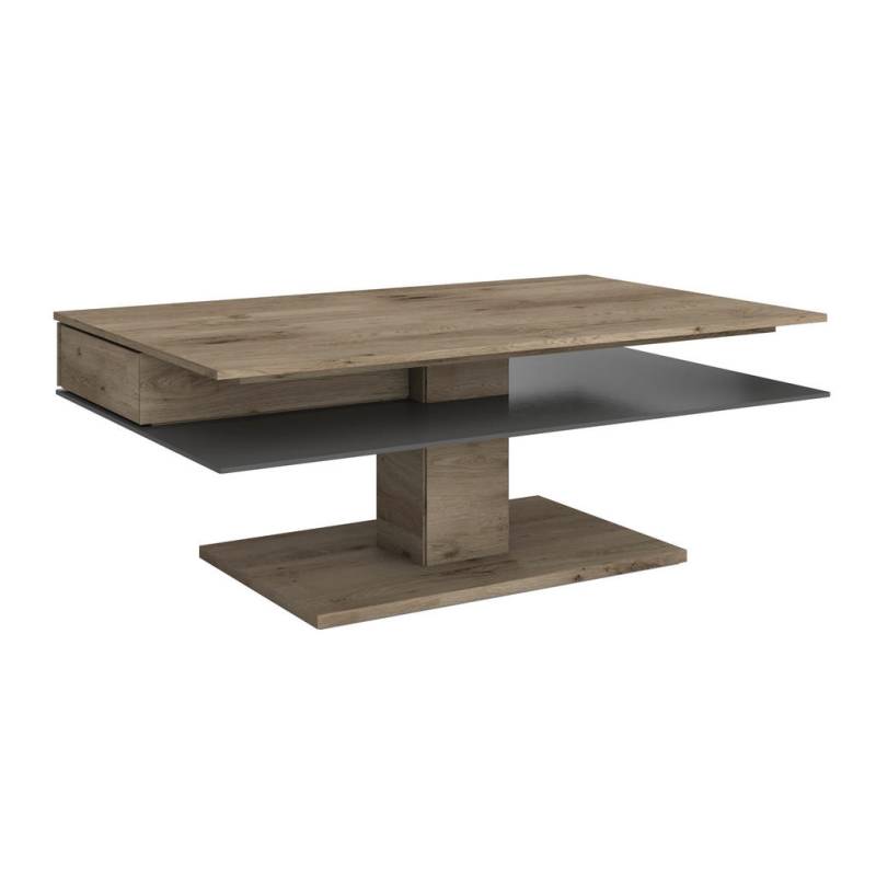 Voglauer COUCHTISCH Anthrazit, Eiche